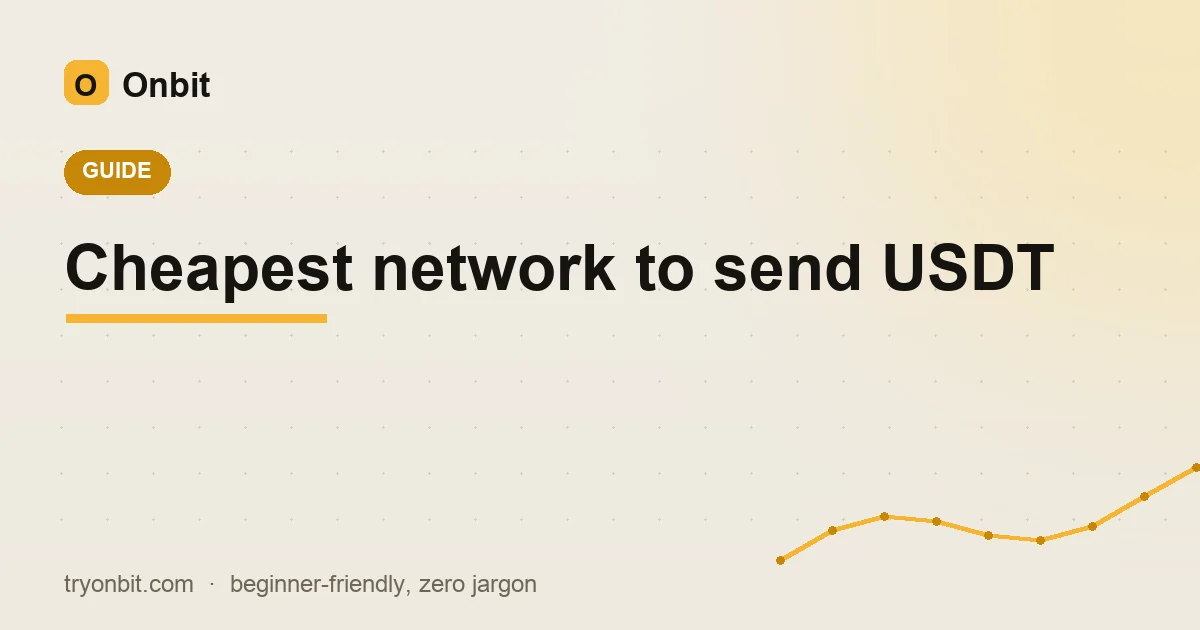 Cheapest network to send USDT