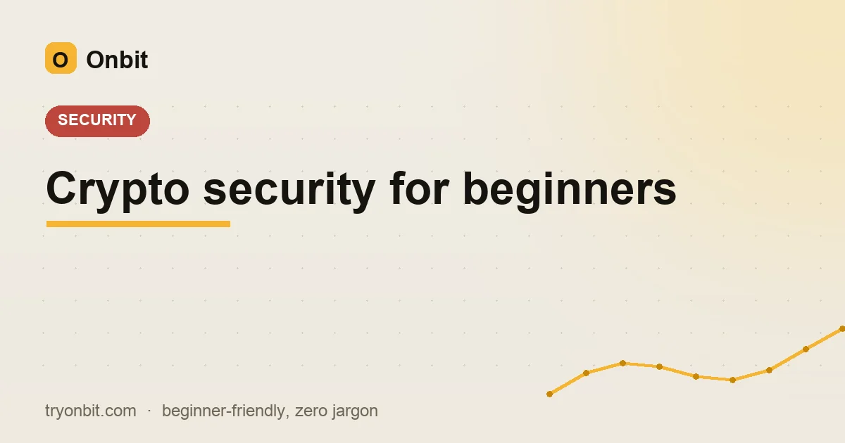 Crypto security for beginners